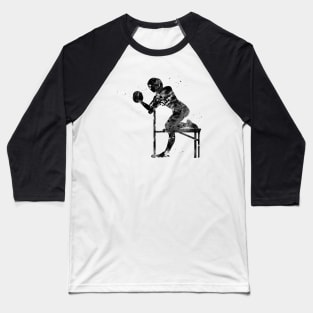 Female Bodybuilder Baseball T-Shirt